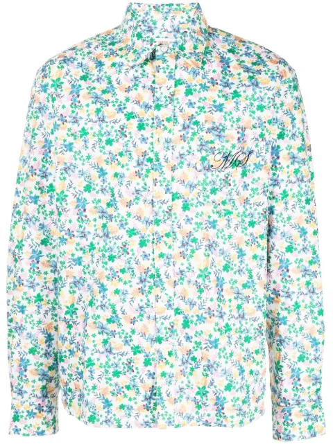 Marine Serre floral-print shirt 