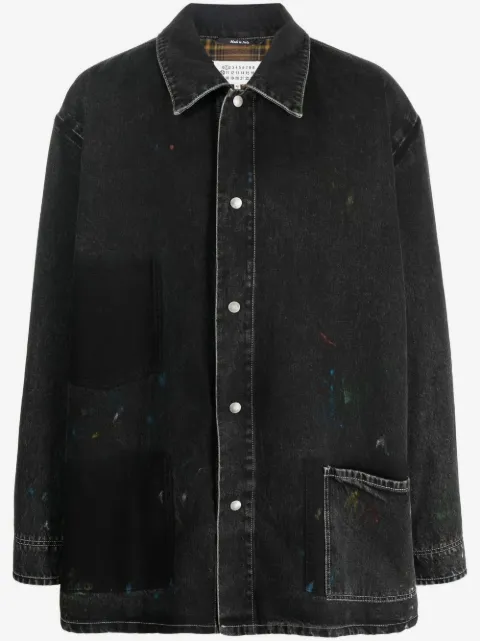 Maison Margiela single-breasted denim coat