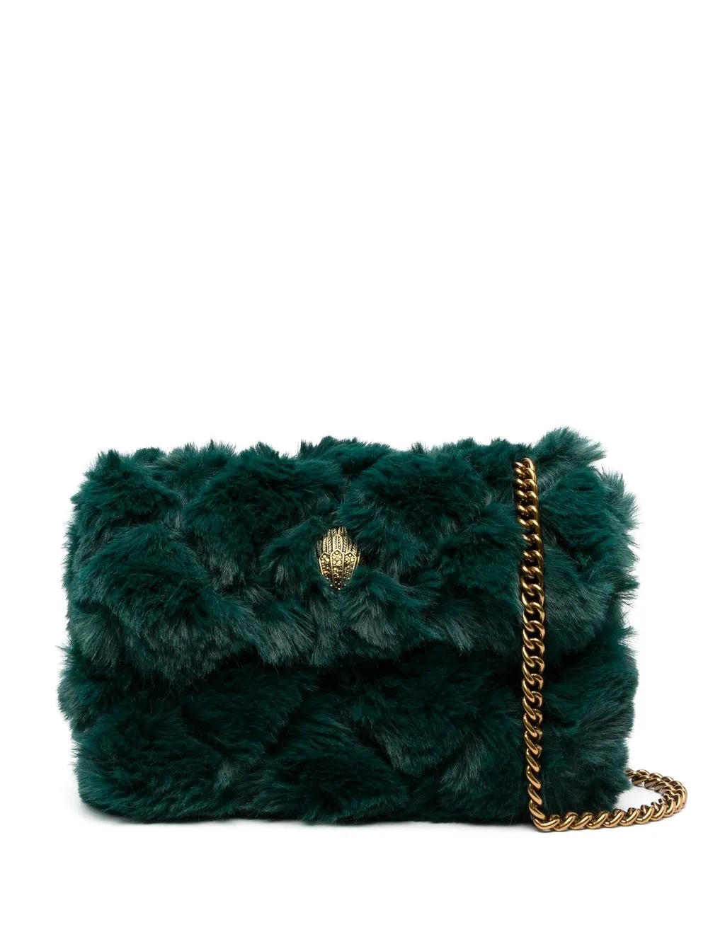 

Kurt Geiger London faux-fur shoulder bag - Green