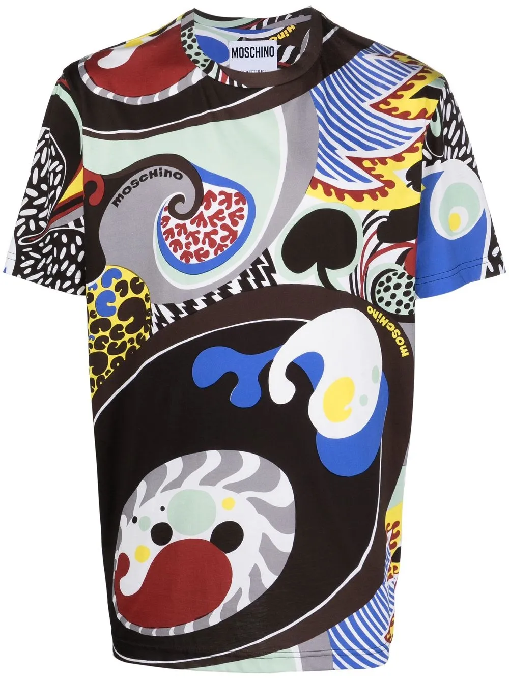 

Moschino graphic-print cotton T-Shirt - Black