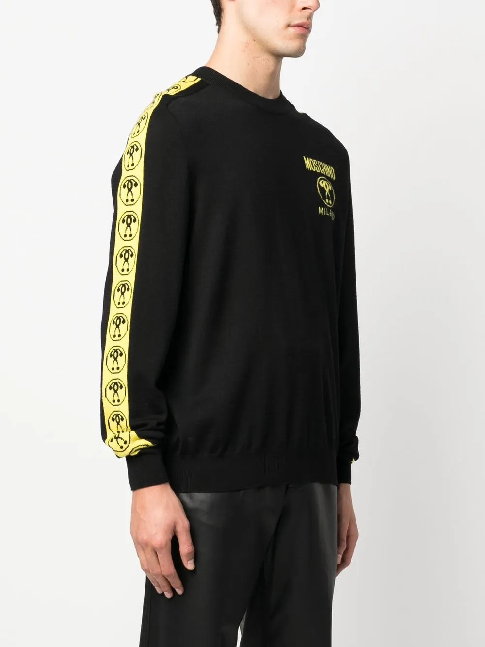 Moschino Jersey Con Logo En Intarsia Farfetch