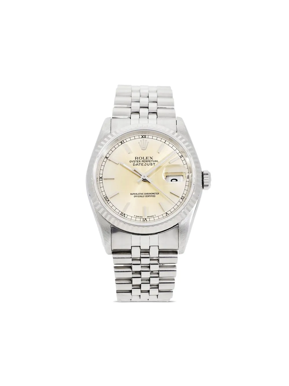 

Rolex 1991 pre-owned Datejust 36mm - Silver