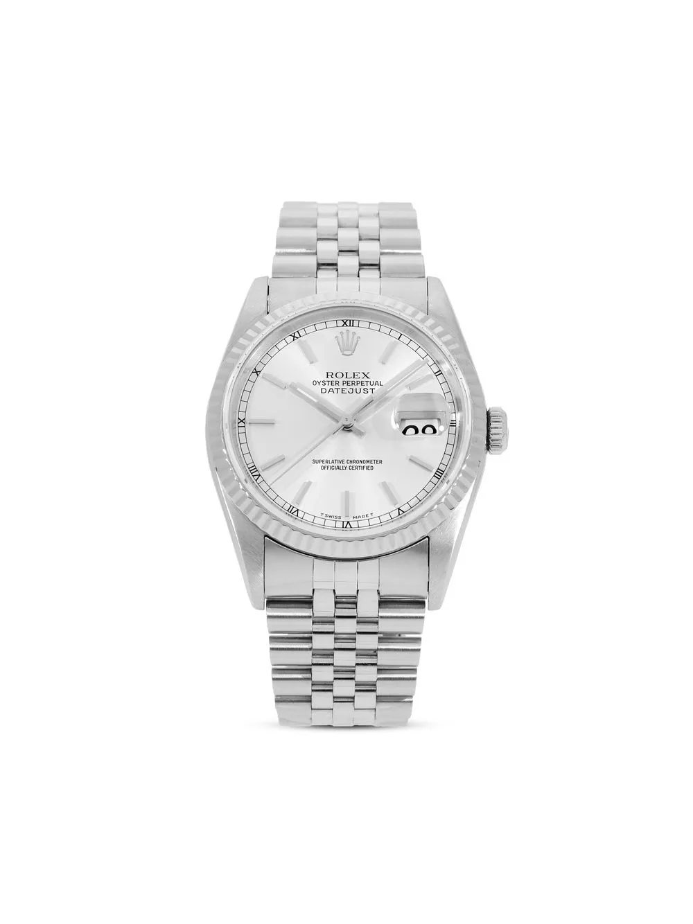 

Rolex 1995 pre-owned Datejust 36mm - Silver