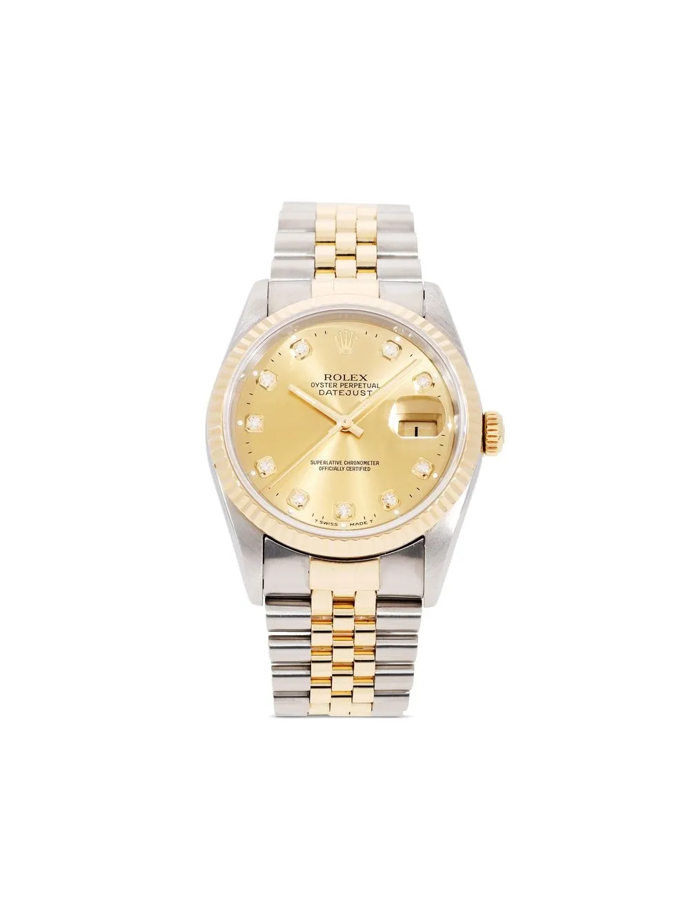 

Rolex 1996 pre-owned Datejust 36mm - Gold