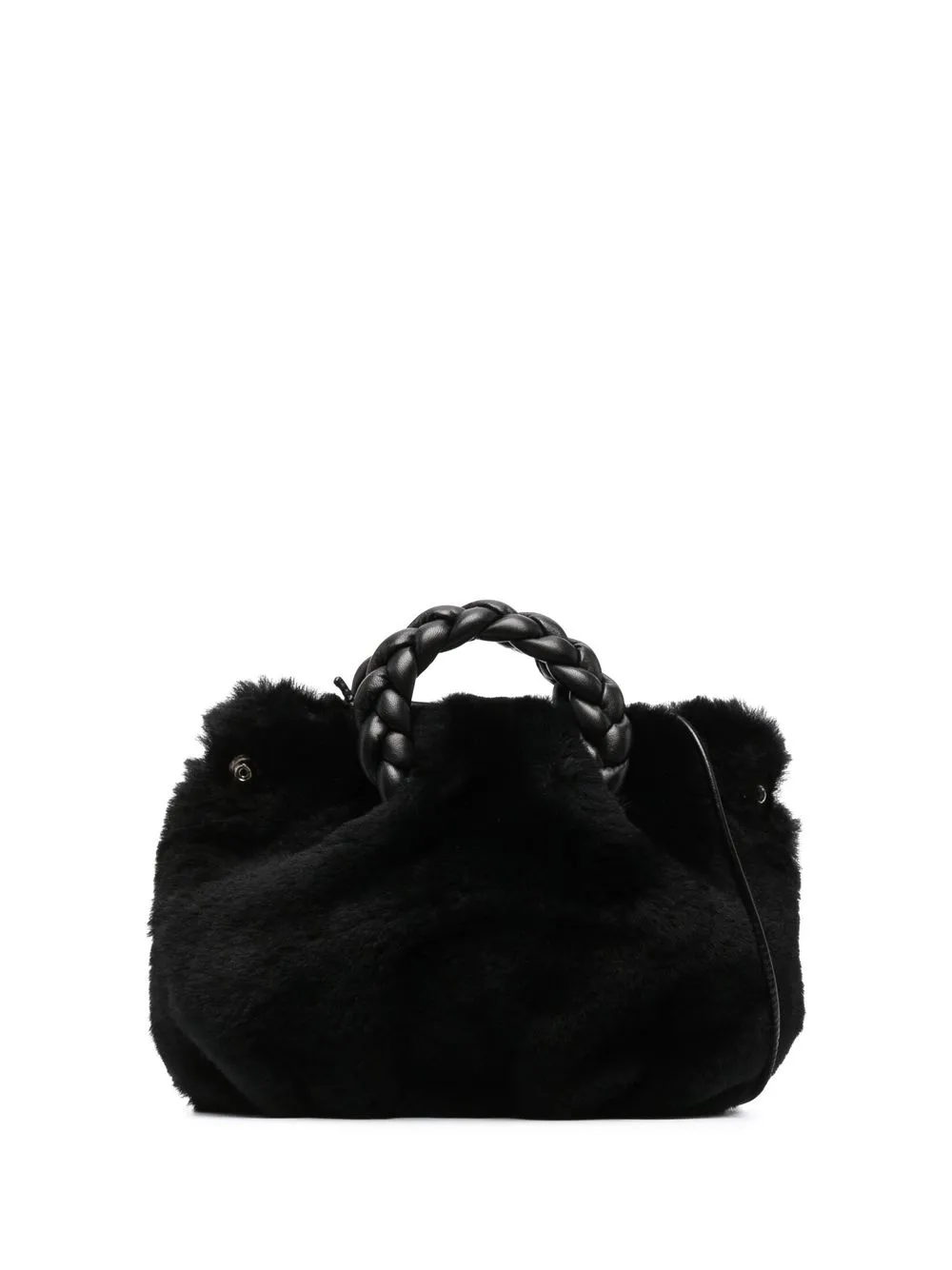 

Hereu shearling tote bag - Black