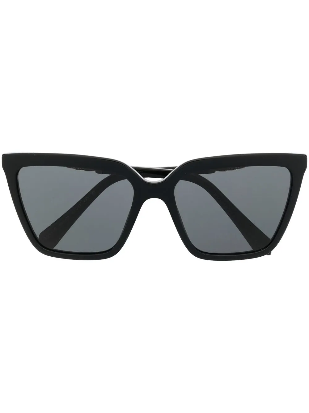 

Bvlgari oversize-frame crystal-embellished sunglasses - Black