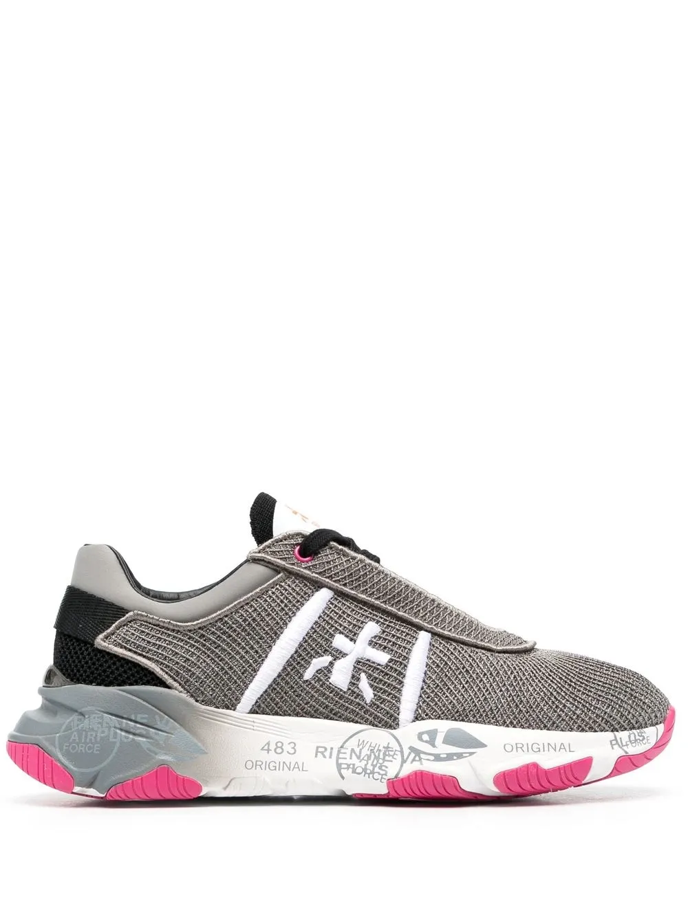 

Premiata Buff 6116 low-top sneakers - Grey