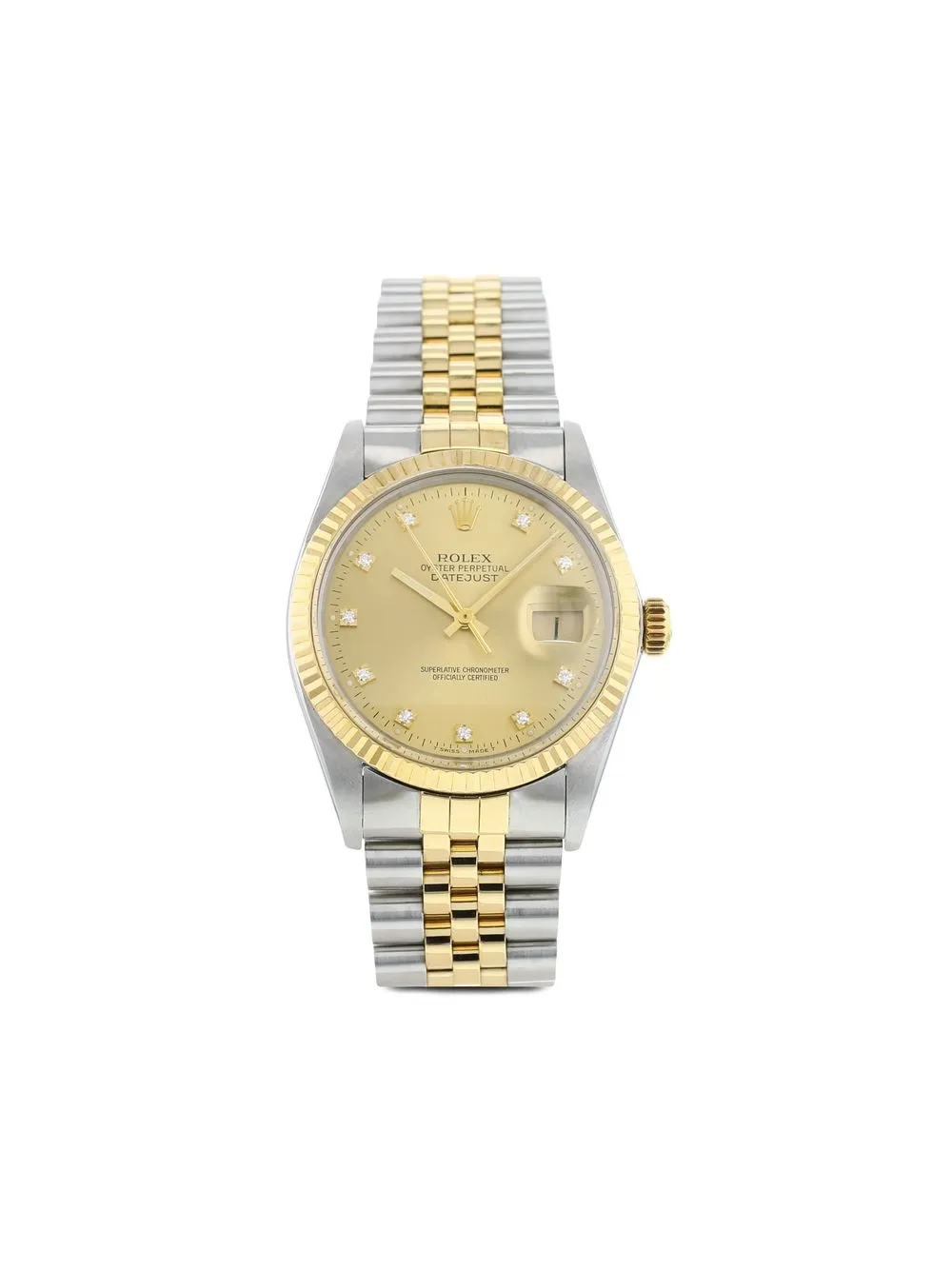 

Rolex 1998 pre-owned Datejust 36mm - Gold