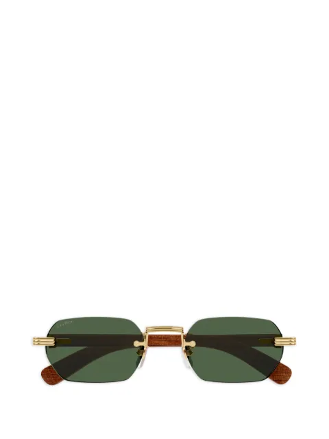 Cartier Eyewear geometric-shape sunglasses 