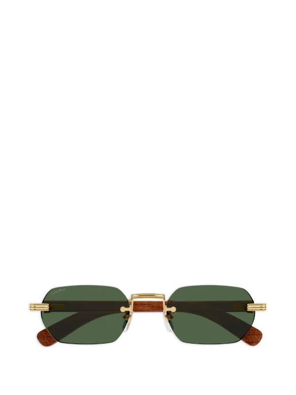 カルティエ　サングラス Cartier Eyewear カルティエ・アイウェア ジオメトリックフレーム