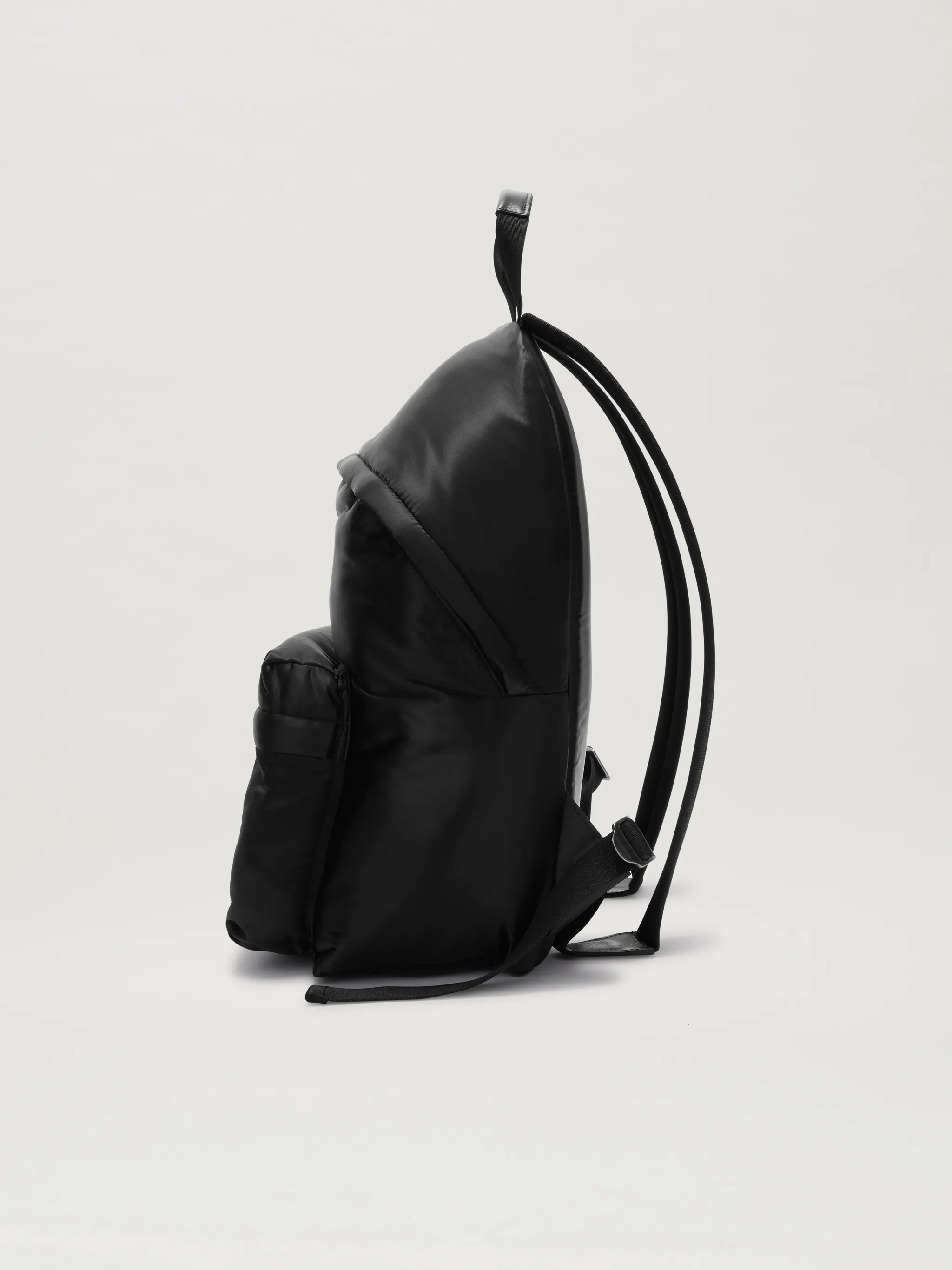 Monogram Leather Backpack in black - Palm Angels® Official