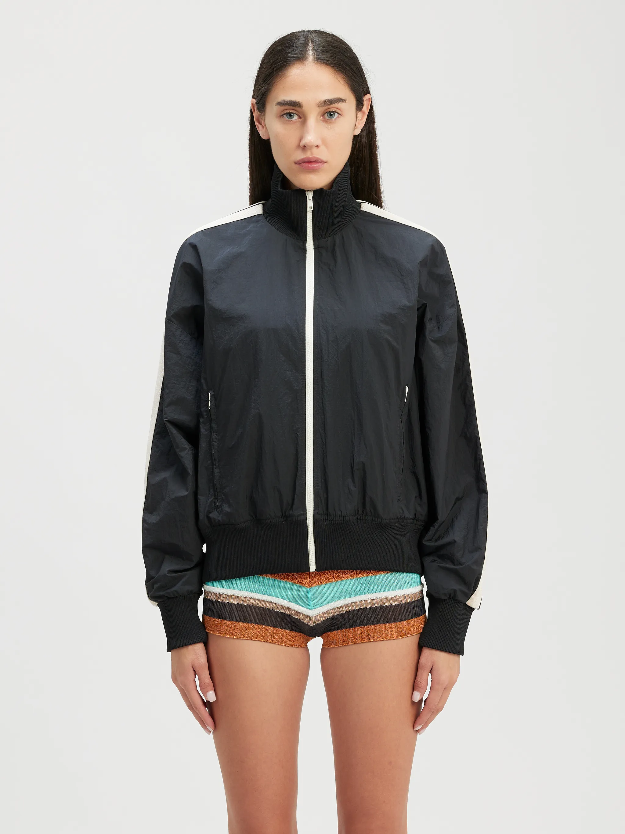 Curved Logo Track Jacket