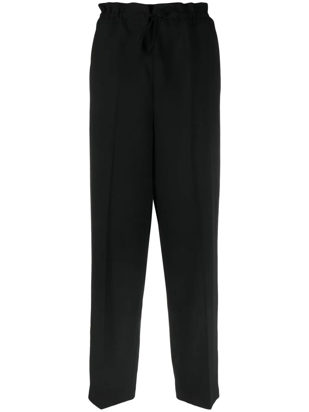 

Enföld tapered wool trousers - Black