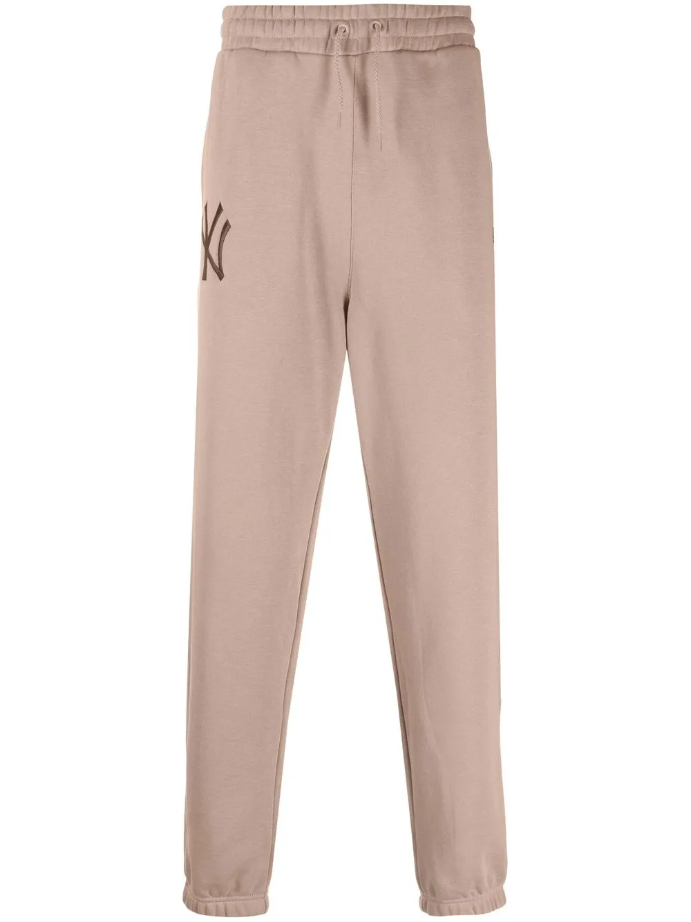 

NEW ERA CAP New York Yankees logo track pants - Brown