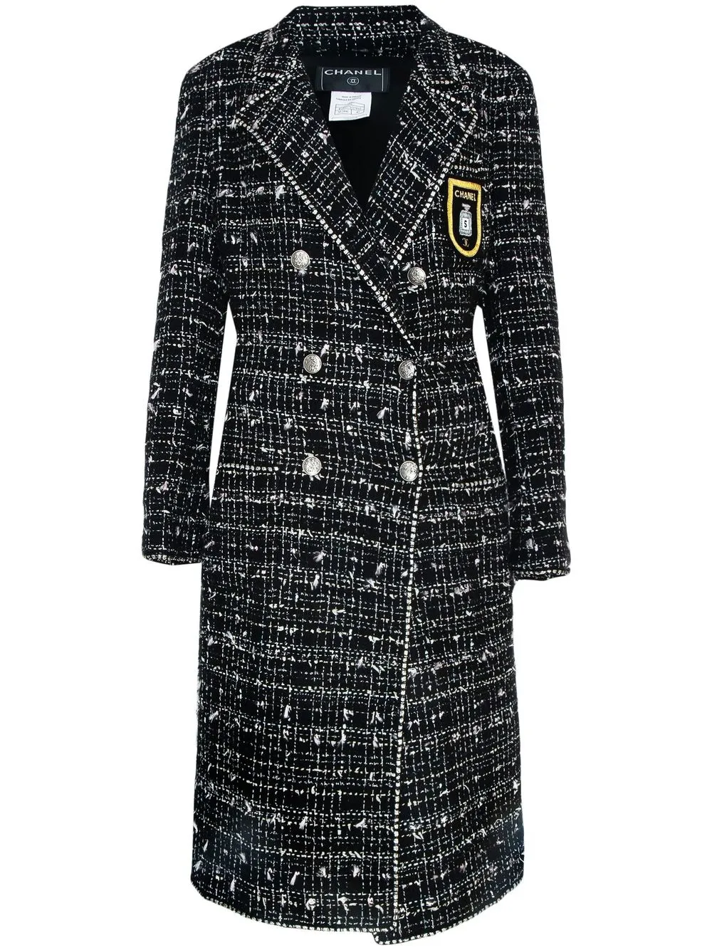 

Chanel Pre-Owned 2005 tweed skirt suit - Black