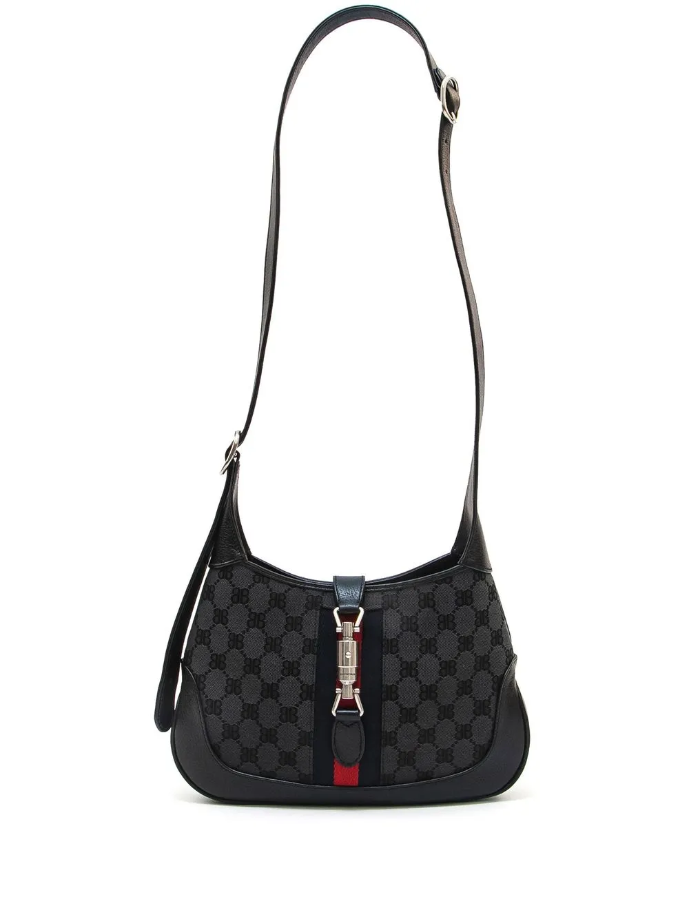 

Balenciaga Pre-Owned x Gucci 2022 The Hacker hobo bag - Black