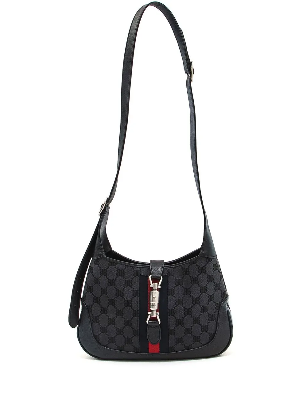 

Balenciaga Pre-Owned x Gucci 2022 The Hacker hobo bag - Black
