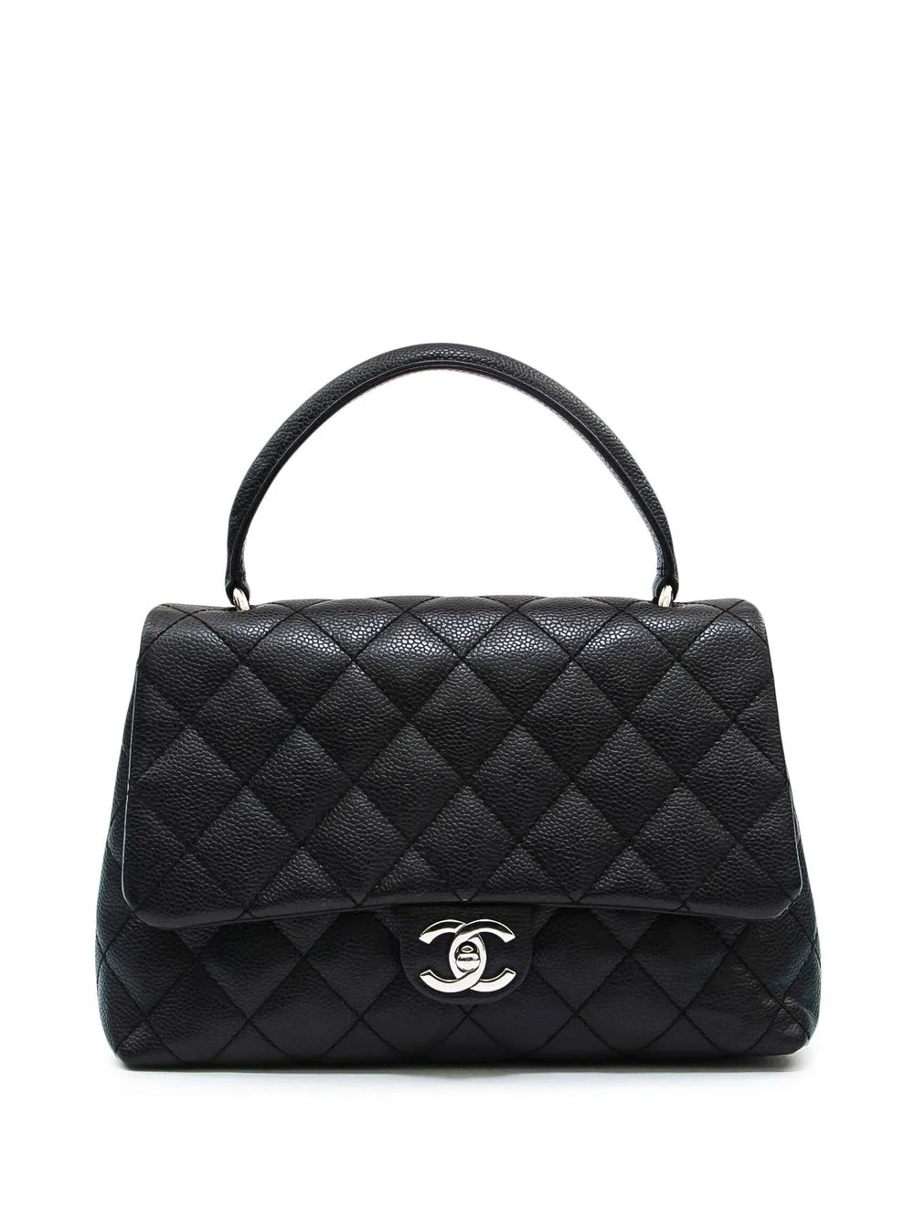 

CHANEL Pre-Owned 2008-2009 quilted bag - Black