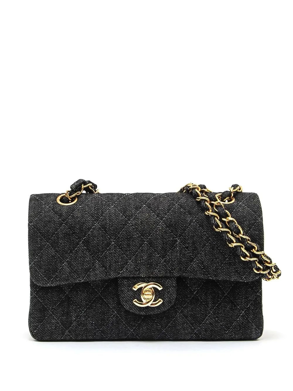

Chanel Pre-Owned 1990s small Double Flap shoulder bag - Black