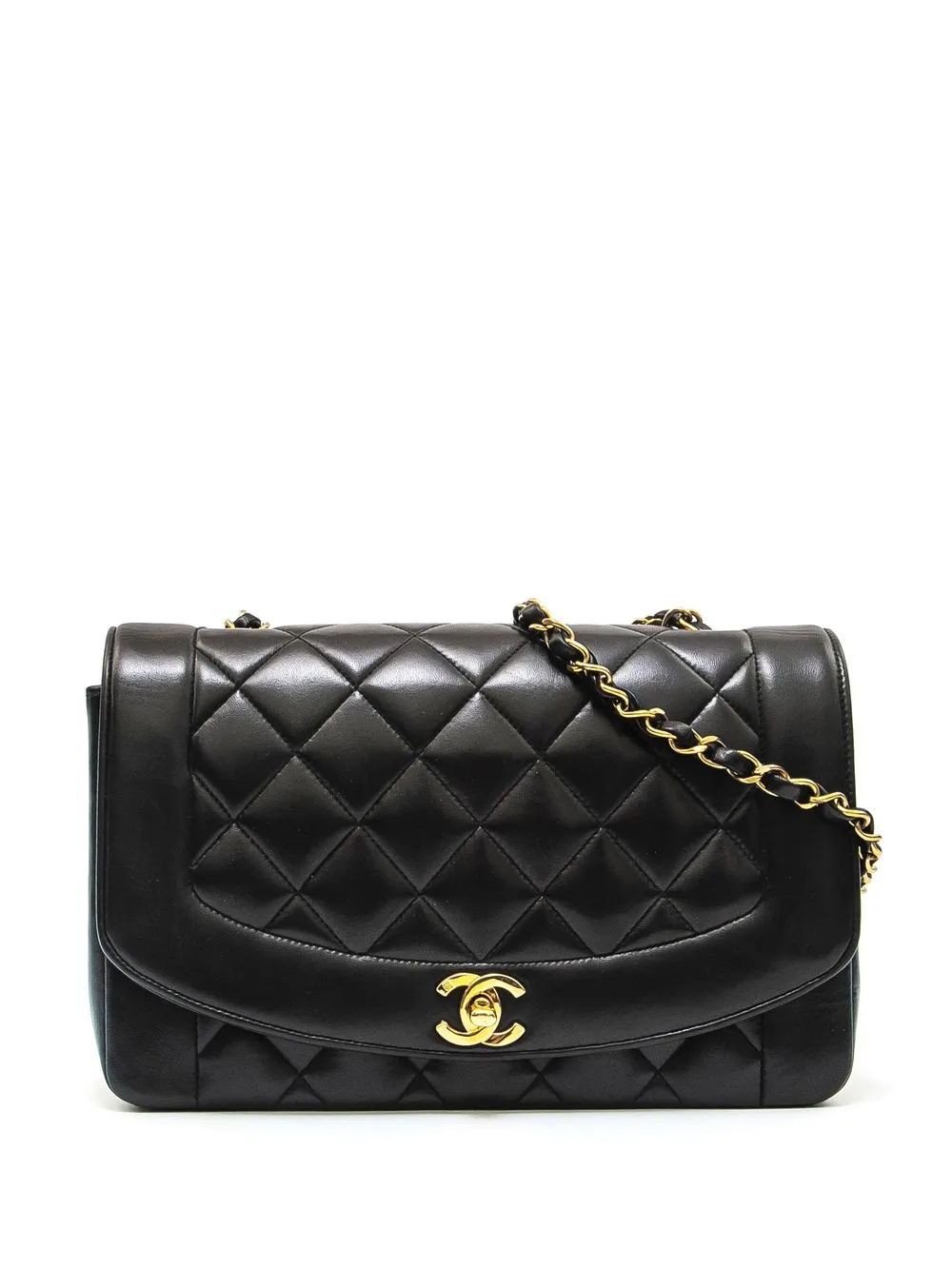 

Chanel Pre-Owned 1990s small Diana shoulder bag - Black