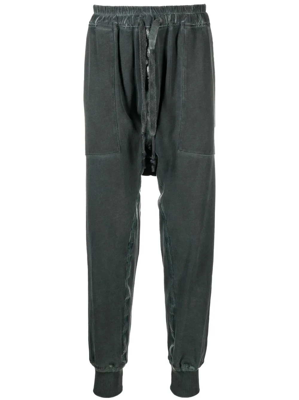 

Isaac Sellam Experience drawstring drop-crotch trousers - Green