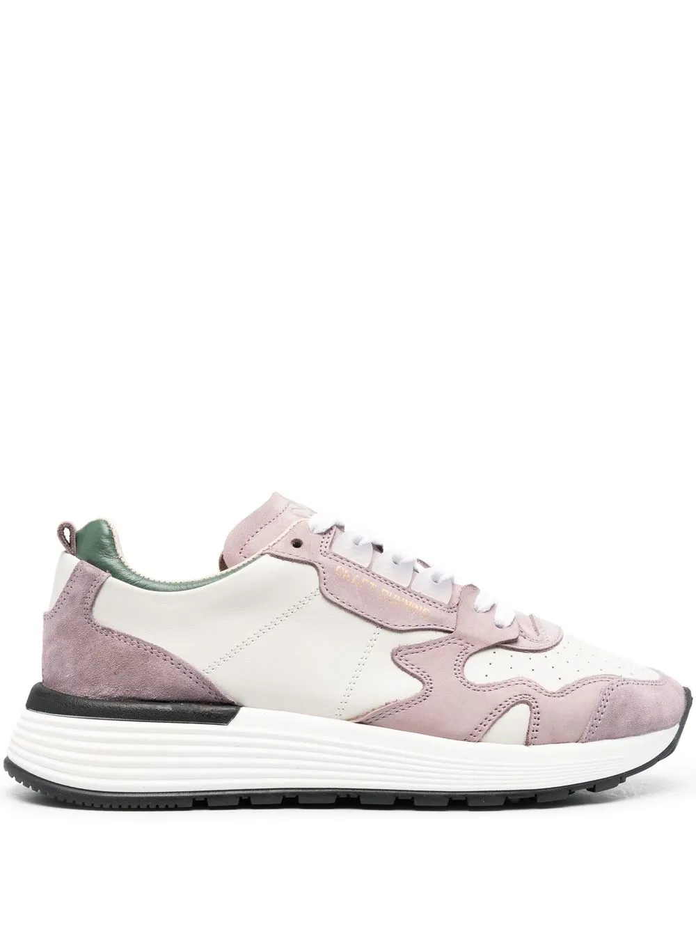 

Moma Allacciata panelled sneakers - Purple