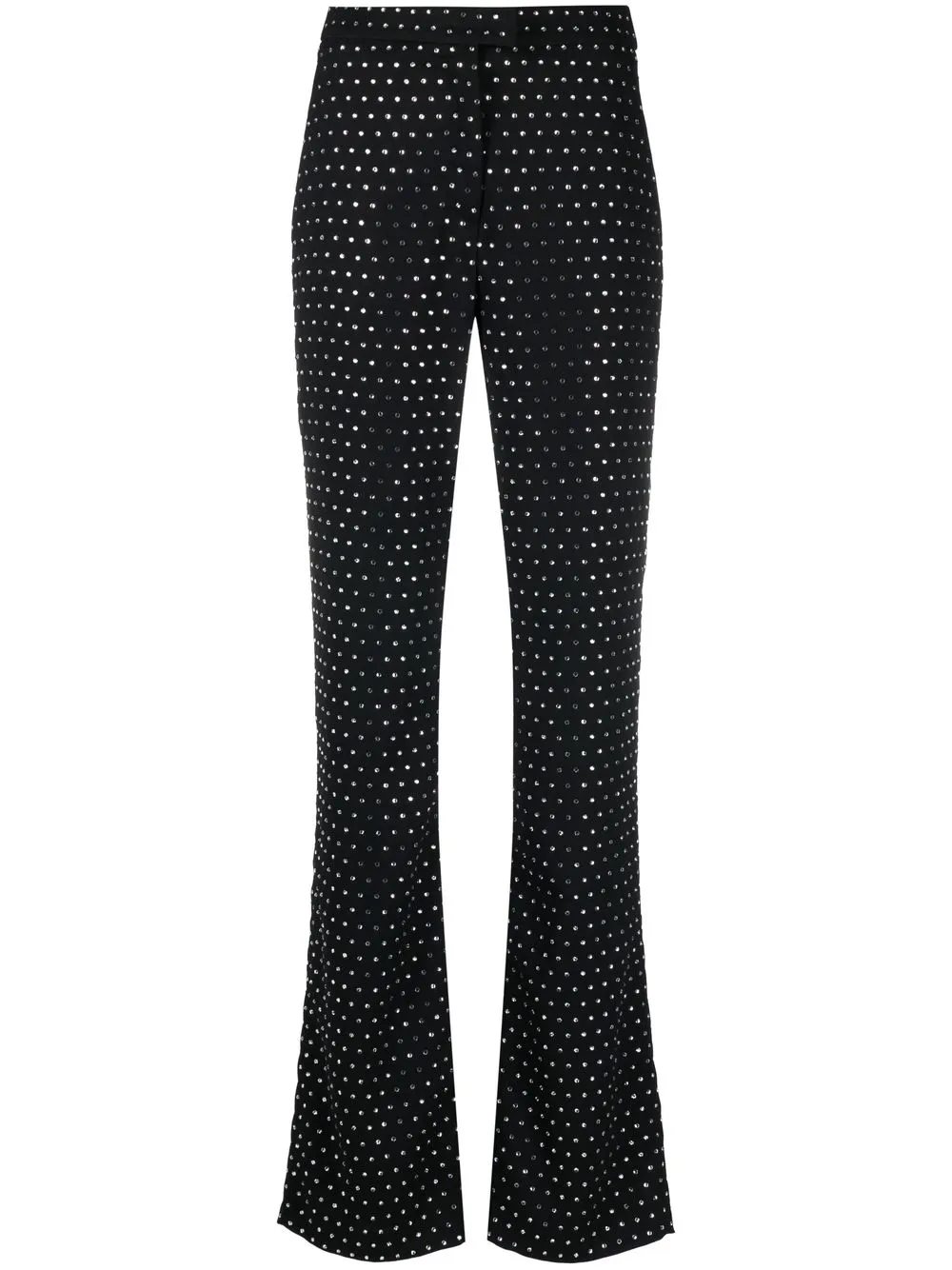 

THE ANDAMANE crystal-embellished design trousers - Black