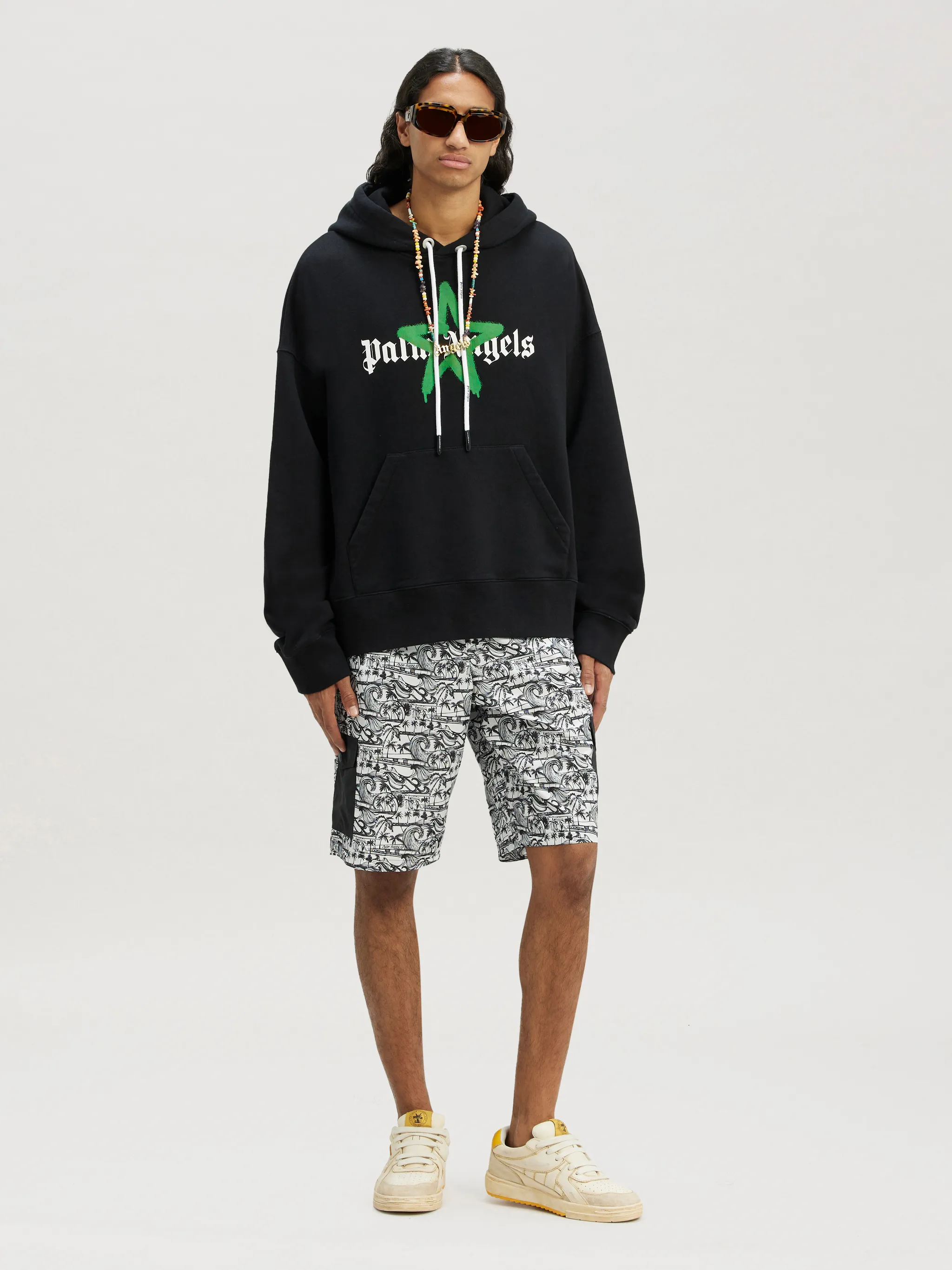 Star Sprayed Hoodie