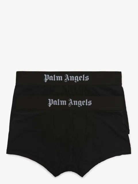 Palm Angels classic logo-waistband boxers set