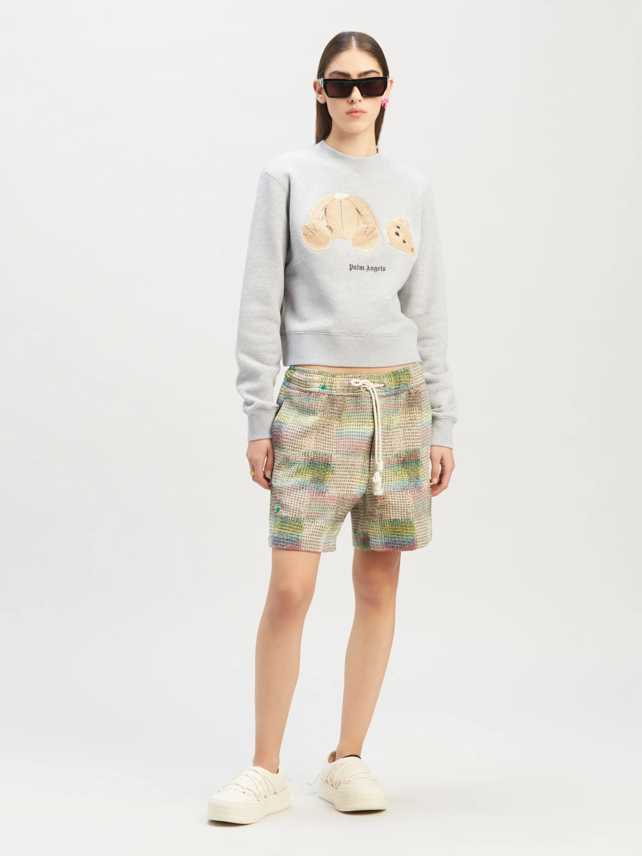 Palm Angels Bear Crew-Neck Sweatshirt - Palm Angels® Official