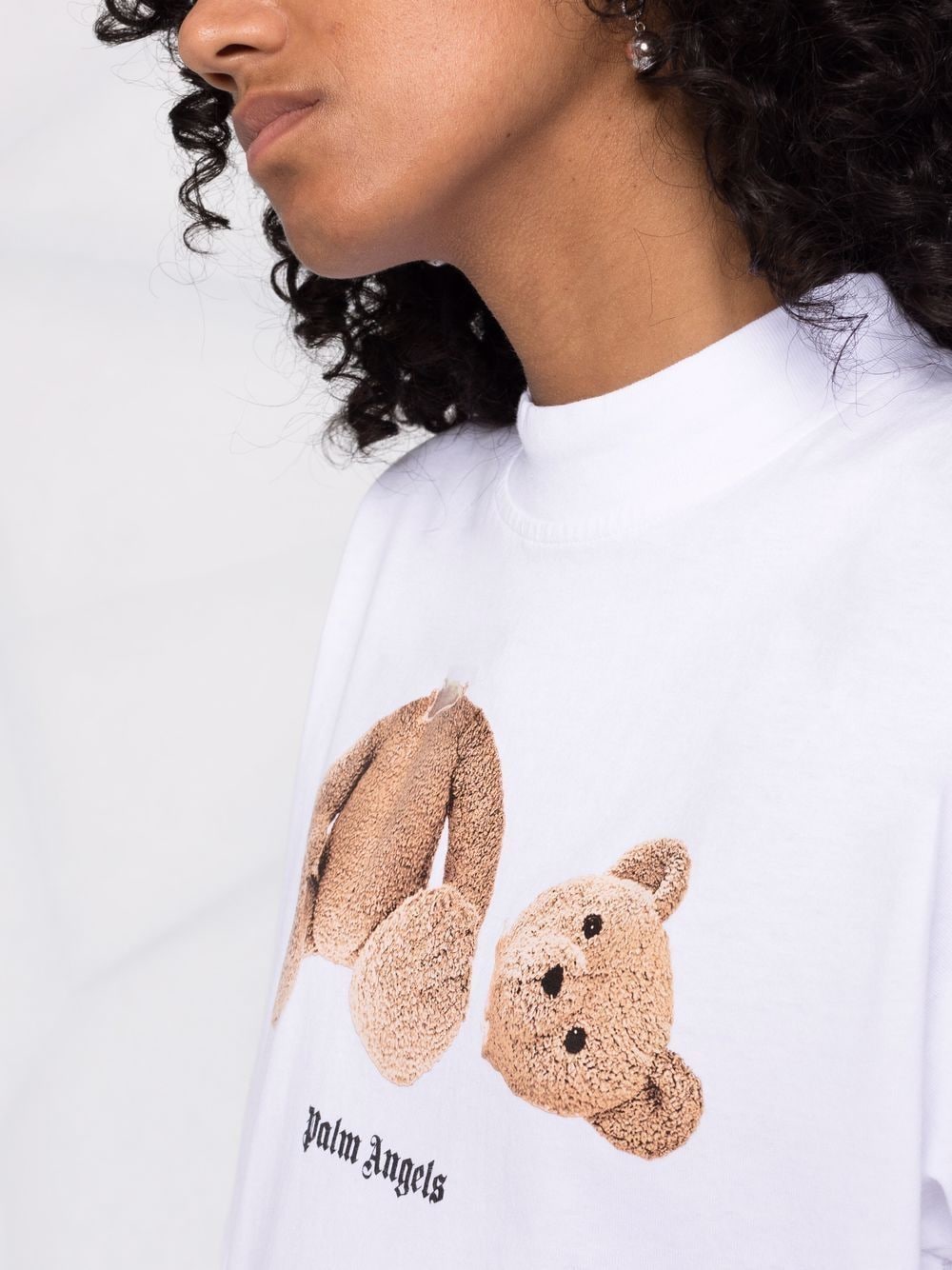 Palm Angels bear-print T-shirt - Farfetch