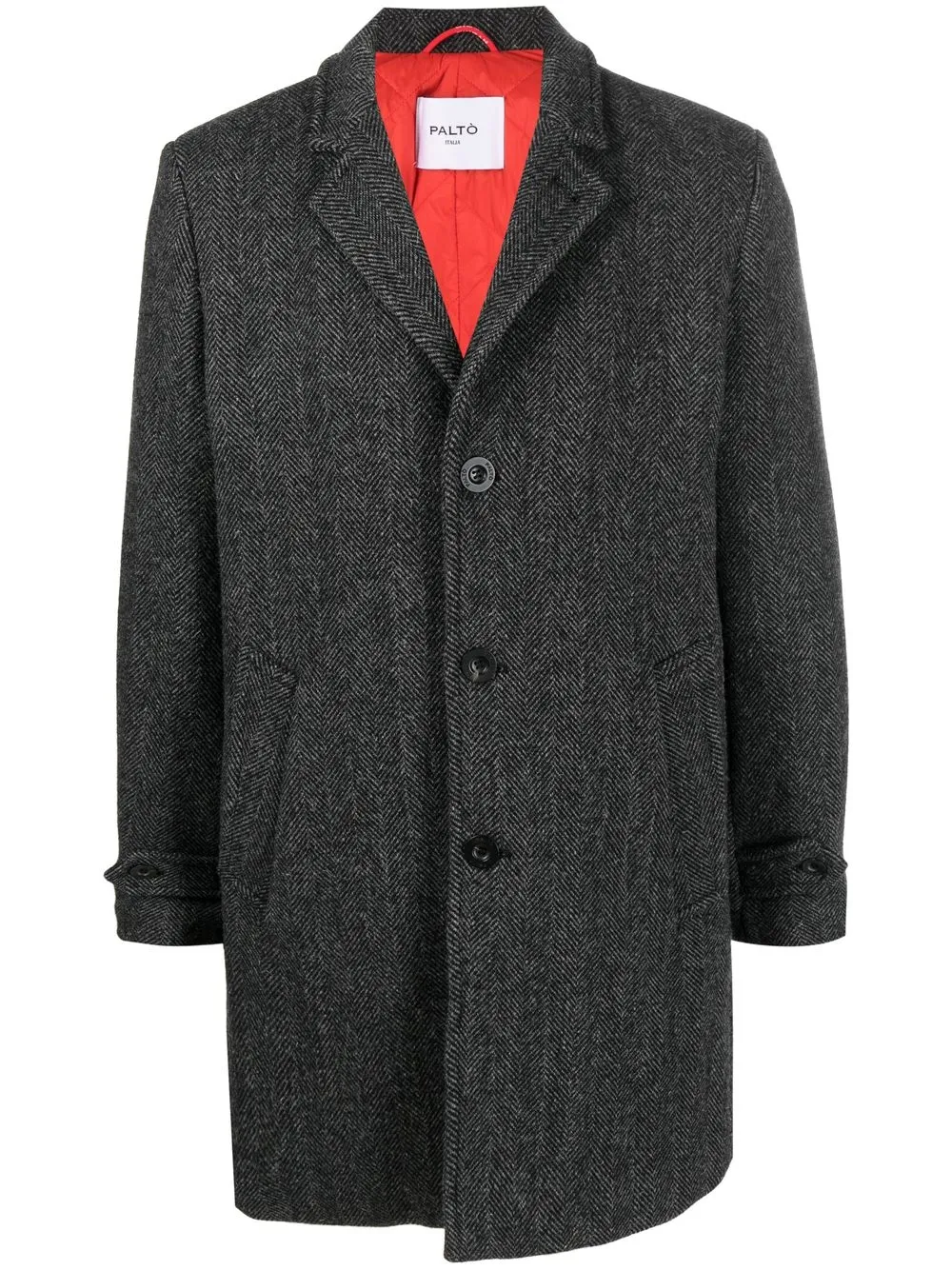 

Paltò single-breasted wool coat - Grey