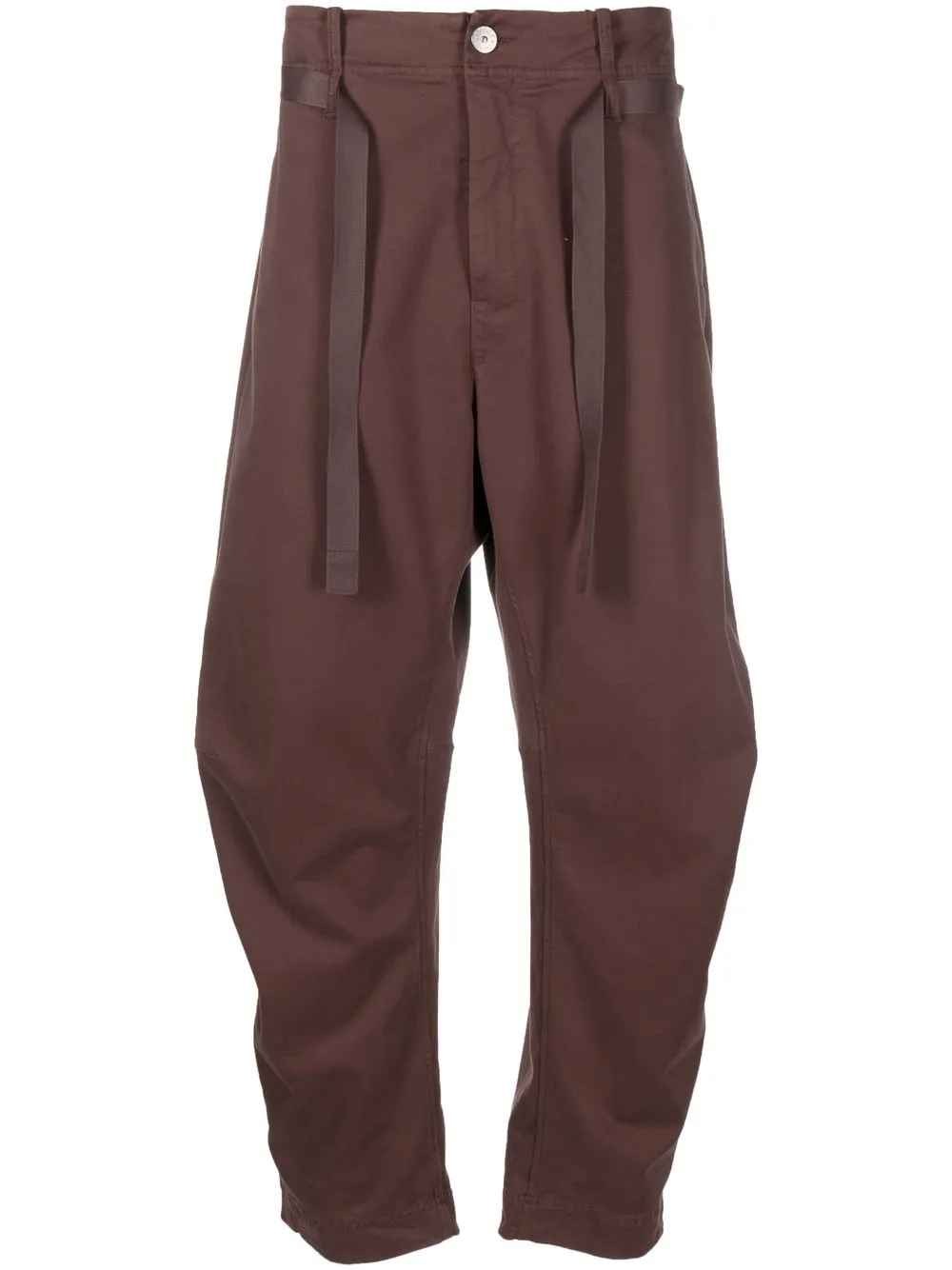 

Stone Island Shadow Project stretch-cotton straight-trousers - Brown