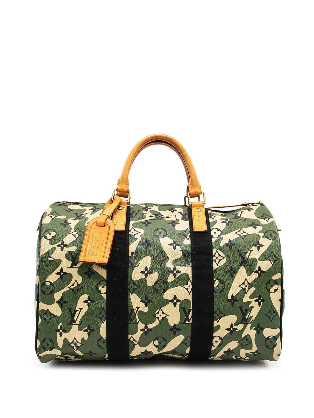 

Louis Vuitton x Murakami 2000s pre-owned Monogramouflage keepall - Green