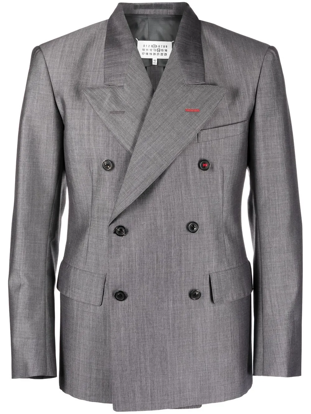 

Maison Margiela double-breasted blazer - Grey