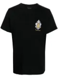 Billionaire chest logo-print detail T-shirt - Black