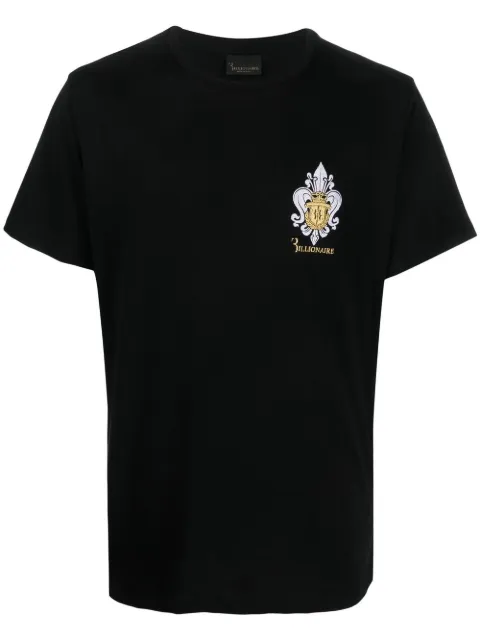 Billionaire chest logo-print detail T-shirt