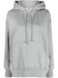 Nike oversize mélange drawstring hoodie - Grey