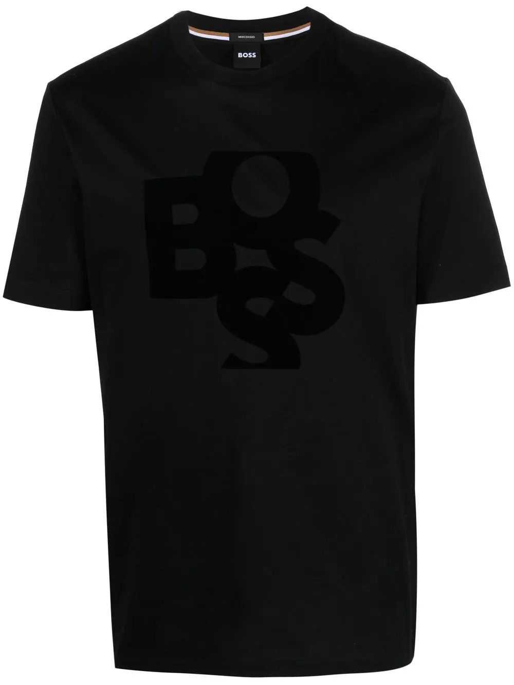 

BOSS logo-print T-shirt - Black