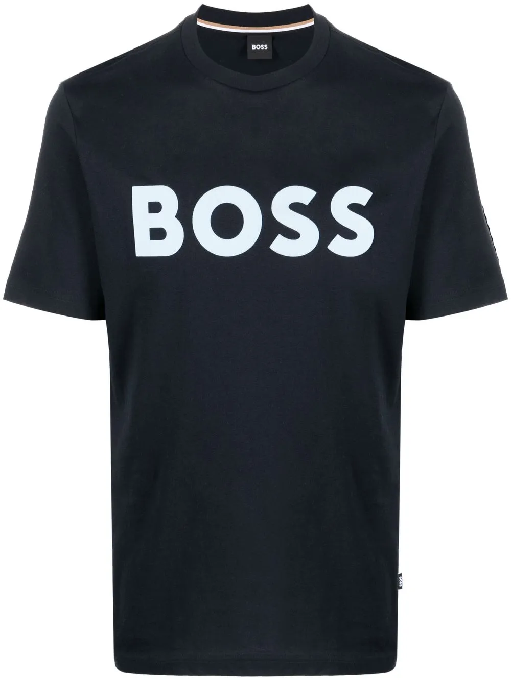

BOSS logo-print T-shirt - Blue