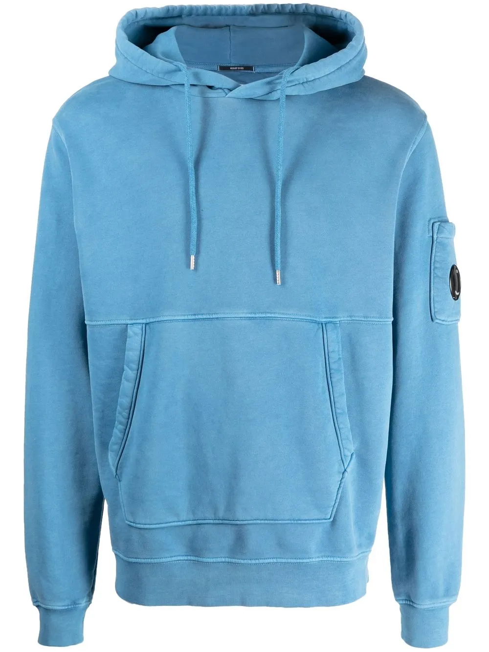 

C.P. Company Lens-detail drawstring hoodie - Blue