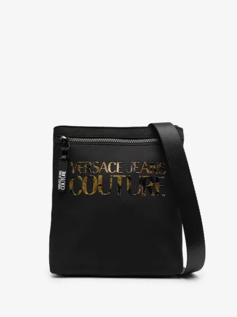 Versace Jeans Couture Kuriertasche mit Logo-Applikation