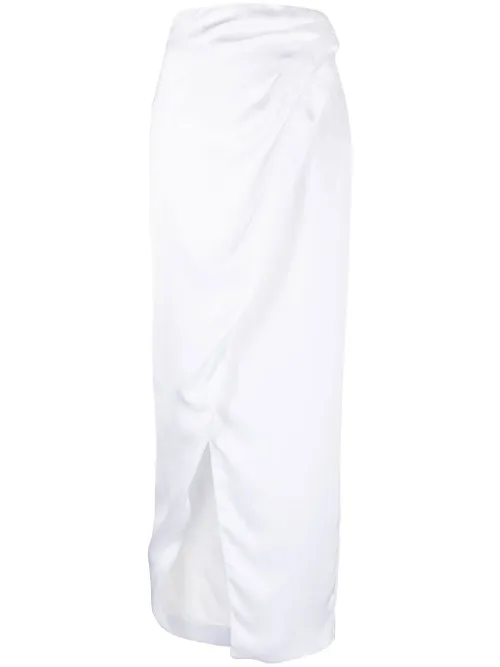 Jupe droite à taille haute - Genny - Modalova