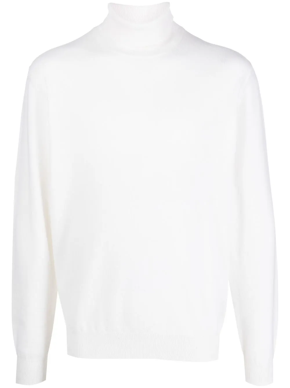 

Zegna roll neck cashmere sweatshirt - White