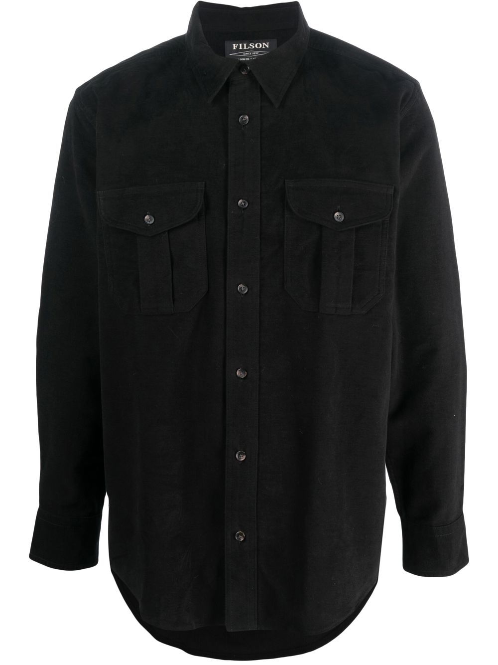 Filson Oversized overhemd Zwart