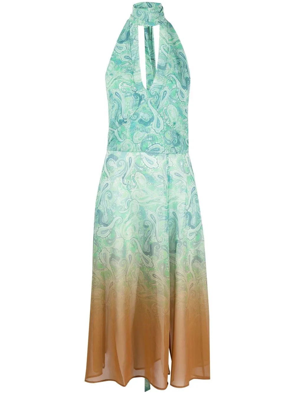 

Andersson Bell paisley midi dress - Green