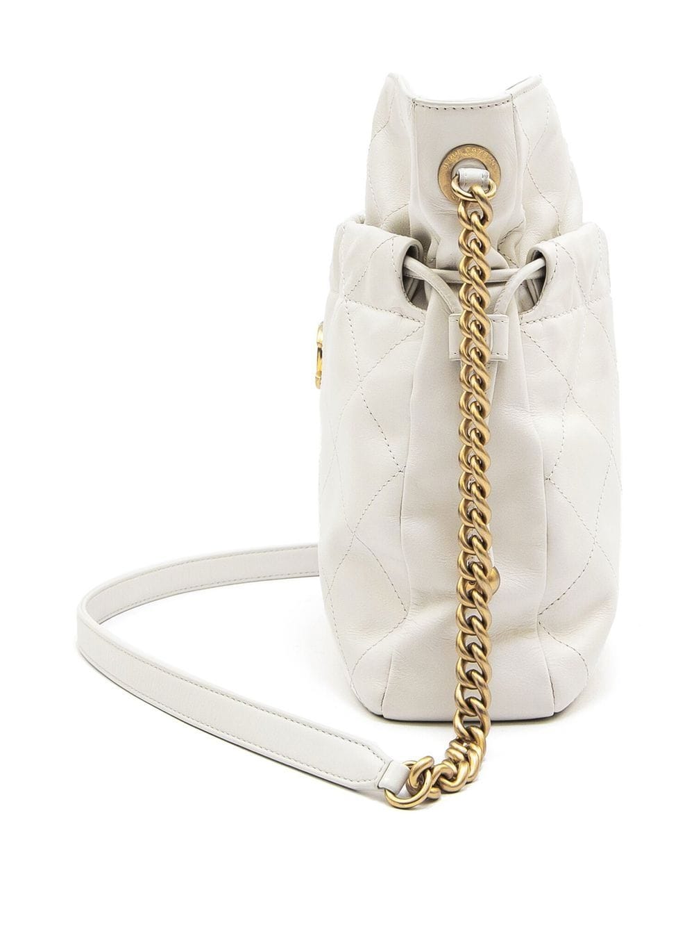 CHANEL Pre-Owned 2021-2022 CC Turn-Lock Mini Bag - White for Women