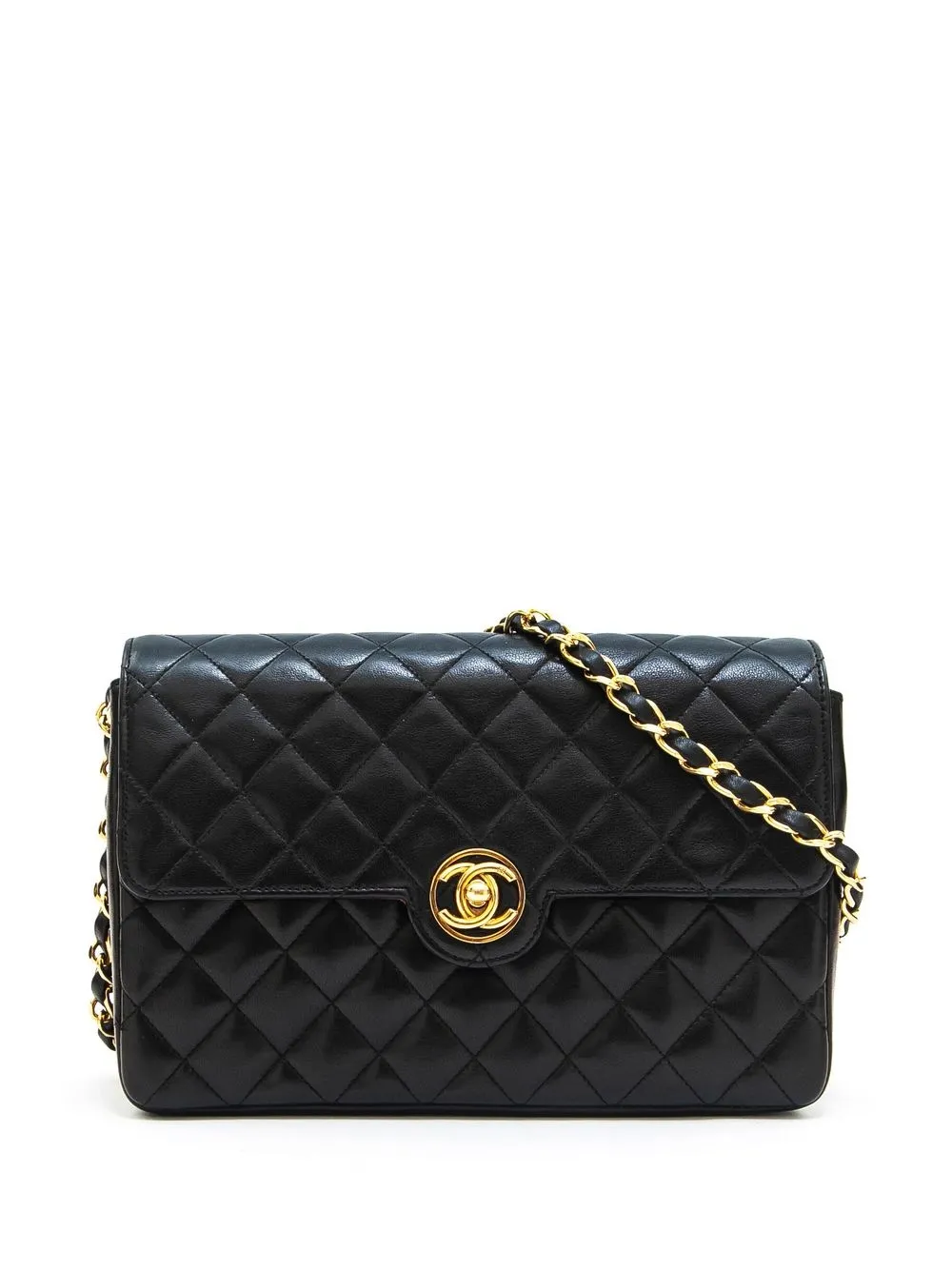 

CHANEL Pre-Owned 1990s quilted shoulder bag - Black