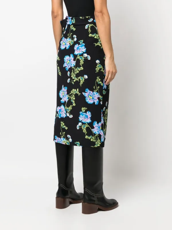 Dvf midi pencil outlet skirt