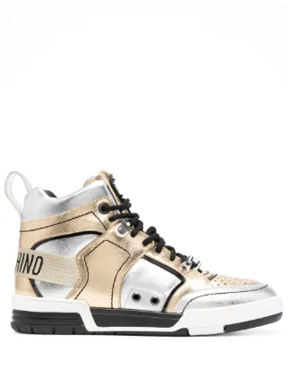 Moschino high top sneakers store